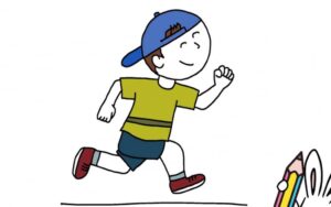 How to Draw a Running Person