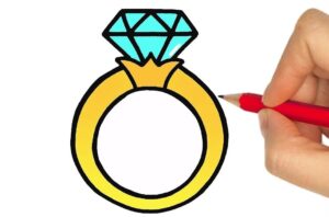 How to Draw a Wedding Ring