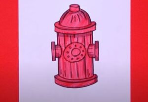 How to draw a Fire Hydrant