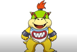 How to Draw Bowser Junior