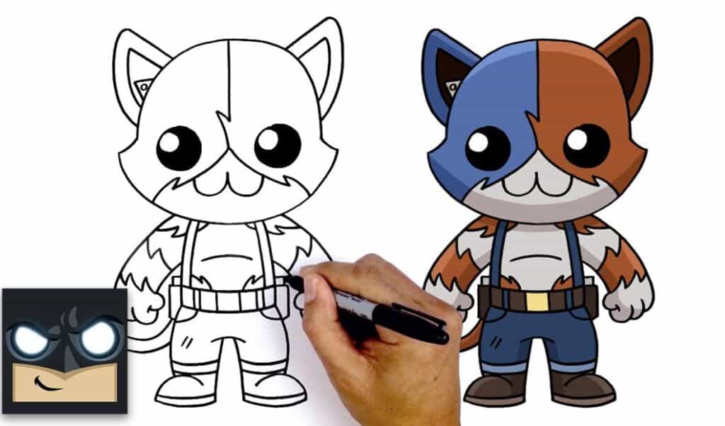 How to Draw Meowscles