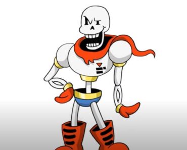 How to Draw Papyrus from Undertale