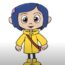 How to Draw Coraline Step by Step