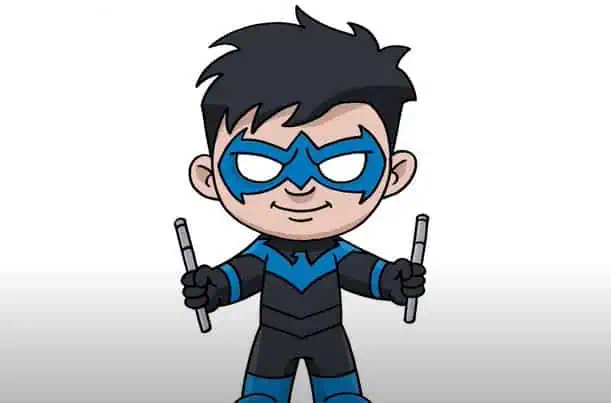 How to Draw Nightwing