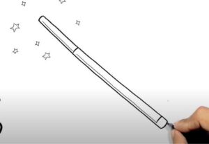 How to Draw a Magic Wand