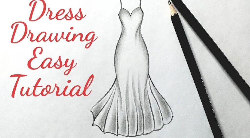 How to Draw a Wedding Dress