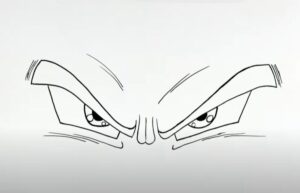 How to Draw Goku Eyes