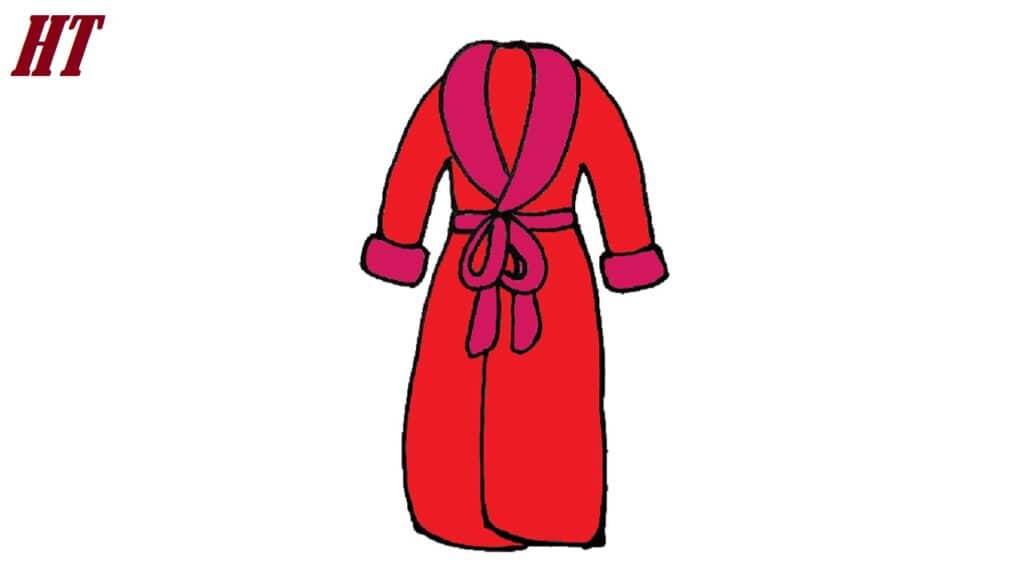 How to Draw a Bathrobe