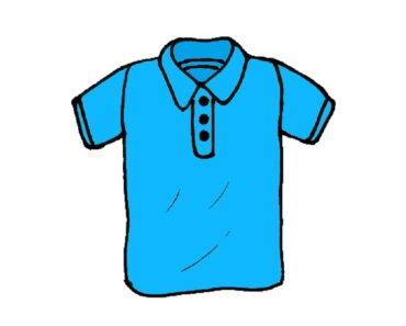 How to Draw a Collared Shirt Step by Step