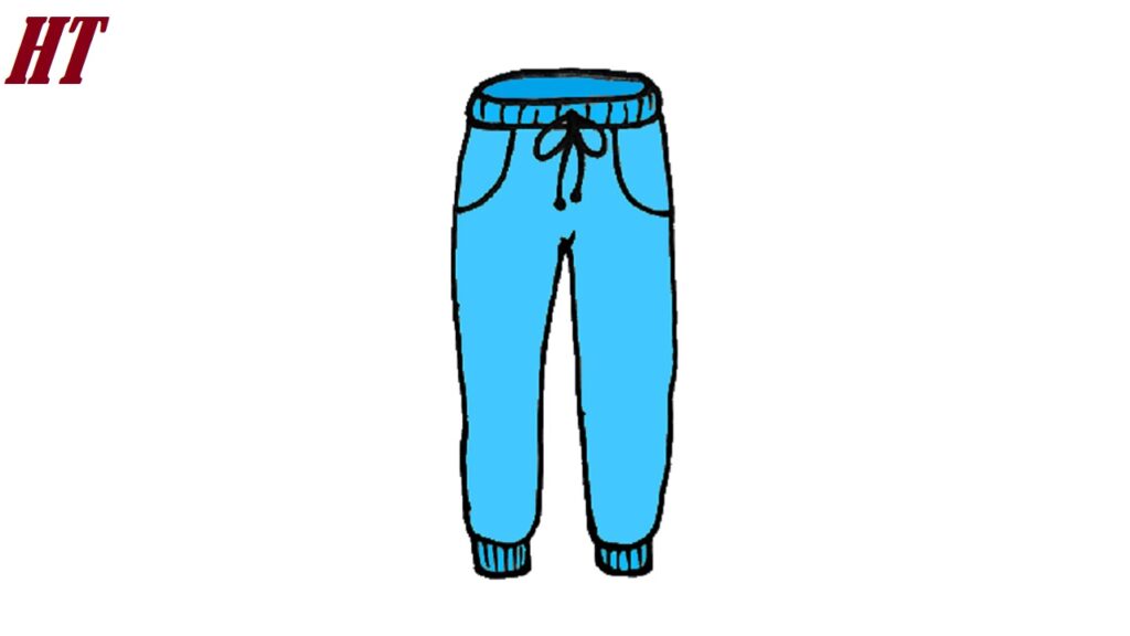 How to Draw Sweatpants Step by Step