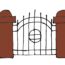 How to Draw a Gate Step by Step