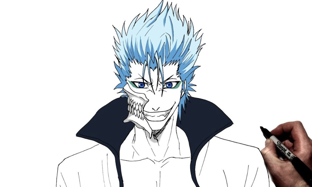 How to Draw Grimmjow Step by Step