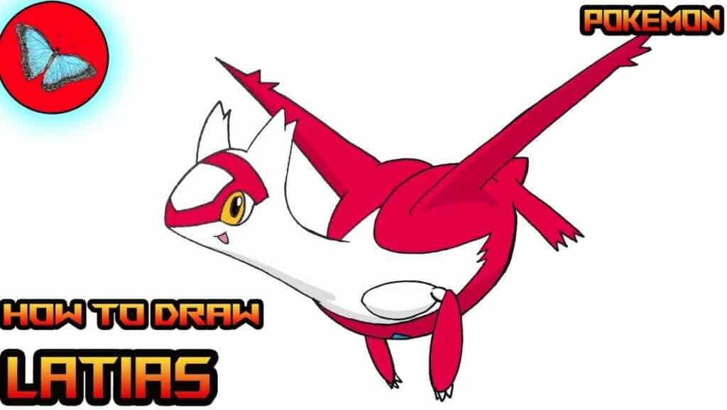 How to Draw Latias from Pokemon