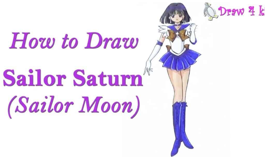 How to Draw Sailor Saturn