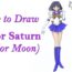 How to Draw Sailor Saturn from Sailor Moon