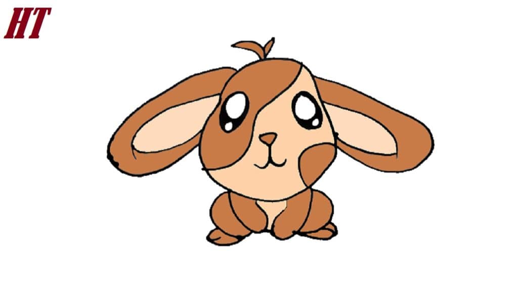 How to Draw a Simple Rabbit