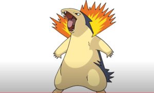 How to Draw Typhlosion Pokemon