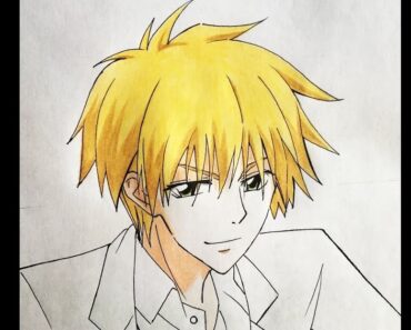 How to Draw Usui Tumaki (Anime Boy)