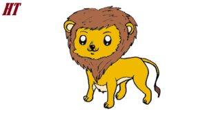 How to Draw an Easy Lion