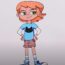 How to Draw Gwen Tennyson from Ben 10
