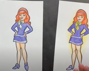 How To Draw Daphne from Scooby Doo