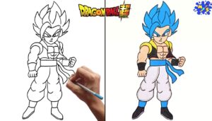 How to Draw Gogeta Super Saiyan