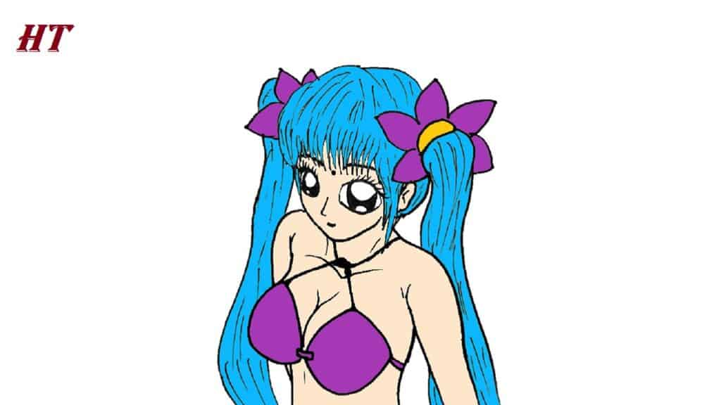 How to draw a cute anime Girl