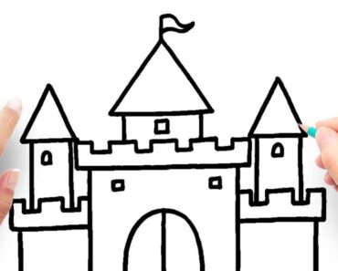 How to Draw a Medieval Castle Step by Step