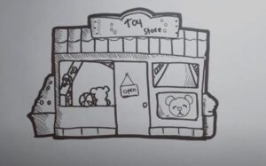 How to draw a Toy Store