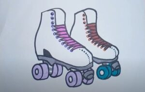 How to Draw Roller Skates