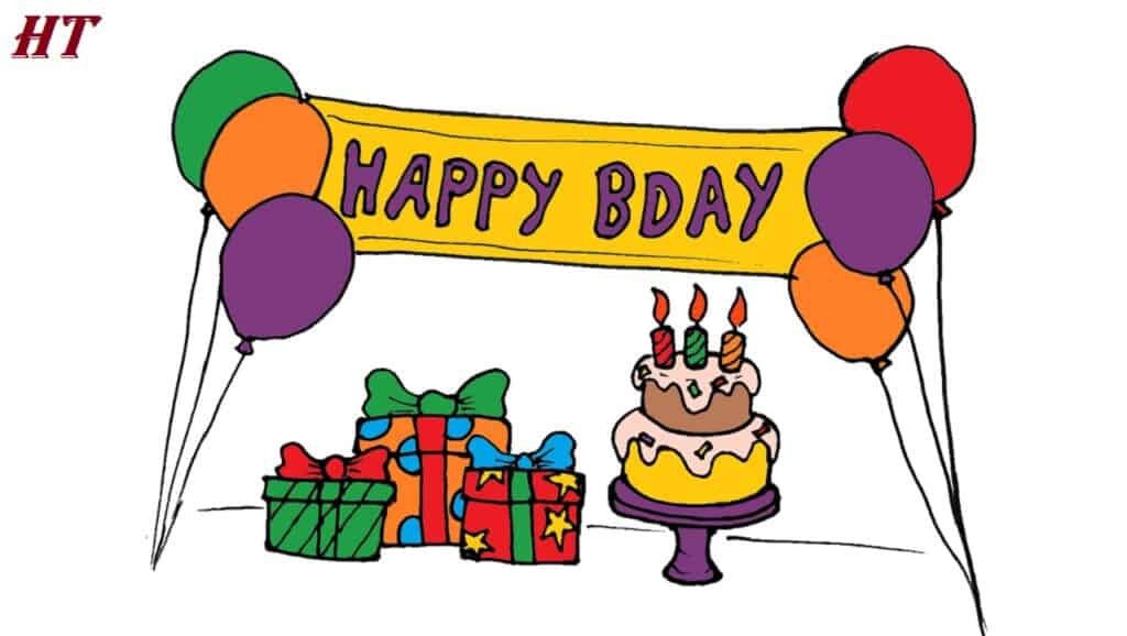 How to Draw a Birthday Party