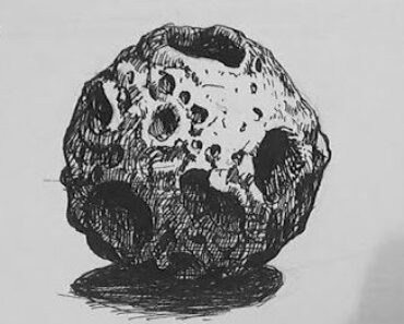 How to Draw an Asteroid Step by Step