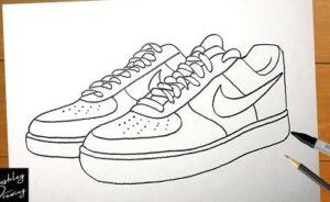 How to draw Basketball Shoes