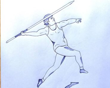 How to draw Javelin Step by Step