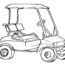 How to draw a Golf Cart Step by Step