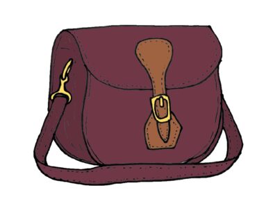 How to draw a Bag (Hand bag) Step by Step