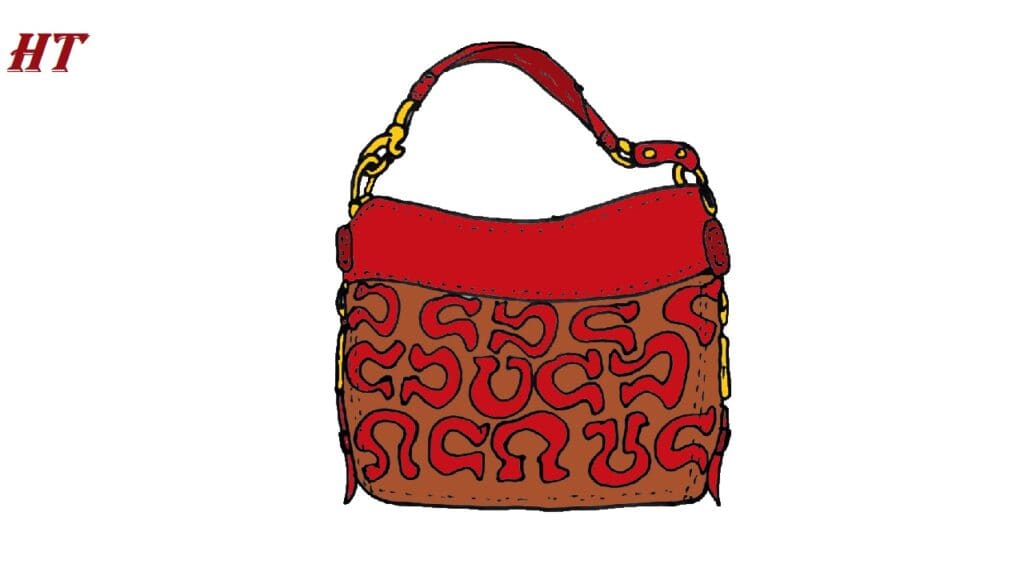 How to draw a Hand bag