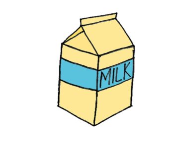 How to draw a Milk Step by Step