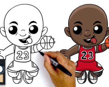 Michael Jordan Drawing Step by Step
