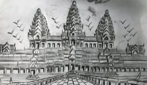 How to Draw Angkor Wat