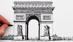 How to Draw Arc De Triomphe
