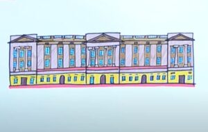 How to Draw Buckingham Palace