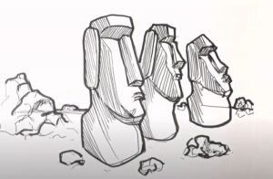 How to Draw Moai