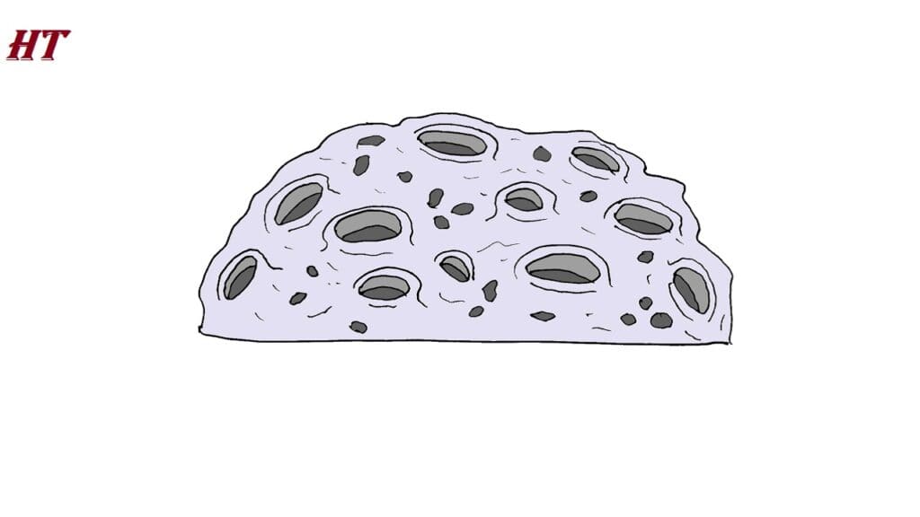 How to Draw Moon Craters