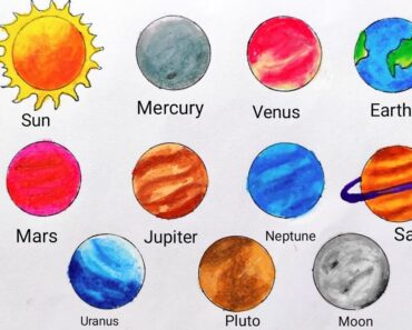 How to Draw Planets Step by Step