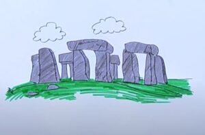 How to Draw Stonehenge