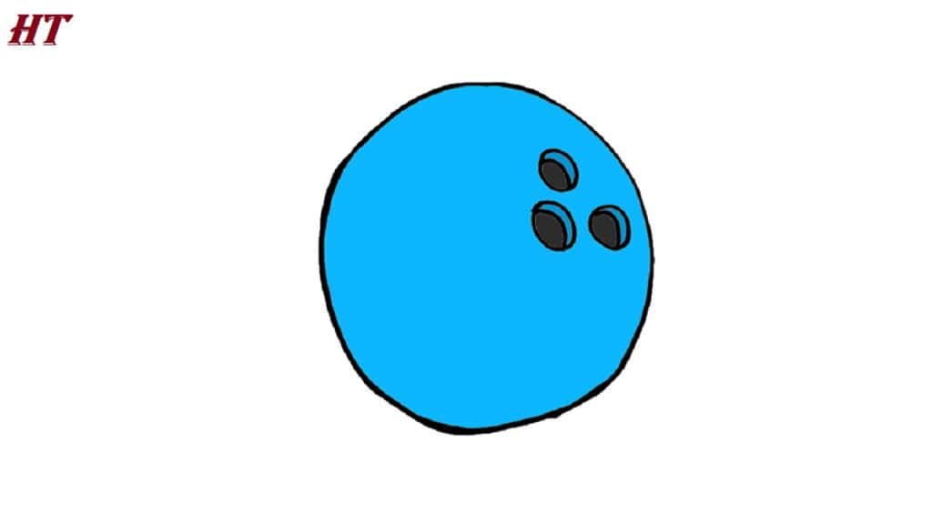 How to Draw a Bowling Ball