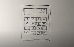 How to Draw a Calculator