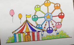 How to Draw a Carnival