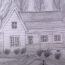How to Draw a Farm House Step by Step